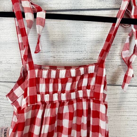 Old Navy Red and White Checkered Mini Dress - Picture 8 of 10